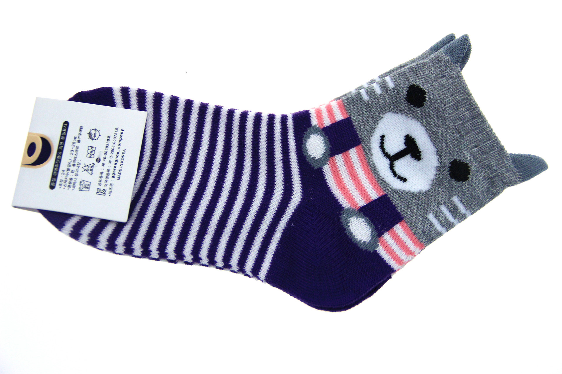 秋冬新品卡通立体长袜 舒适可爱，儿童袜子的首选