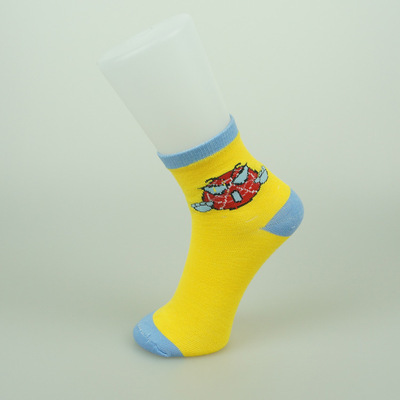 佛山市南海重德针织袜业 专业生产供应秋冬全棉童袜，支持贴牌定制