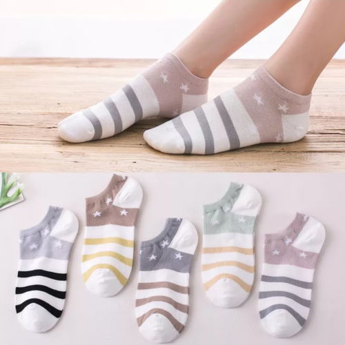 韩版浅口船袜 时尚女学生的四季隐形伴侣